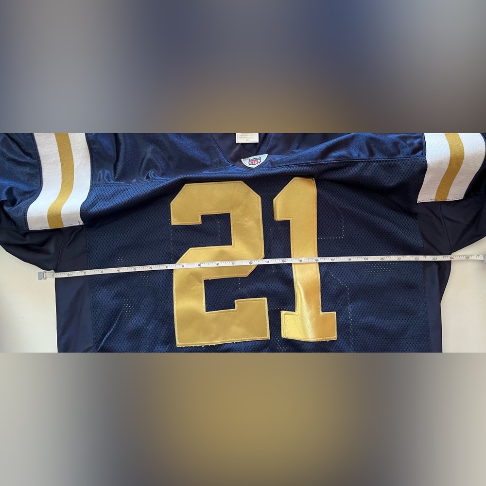NFL Reebox On Field San Diego Chargers #21 Tomlinson Football Jersey Size 50 XXL - Picture 8 of 10